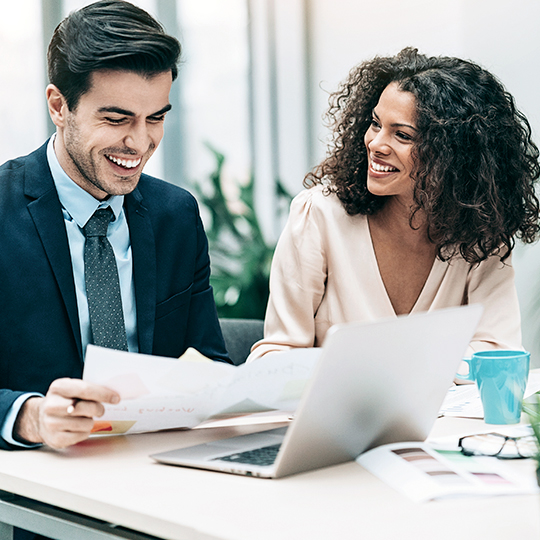 people working in an office environment