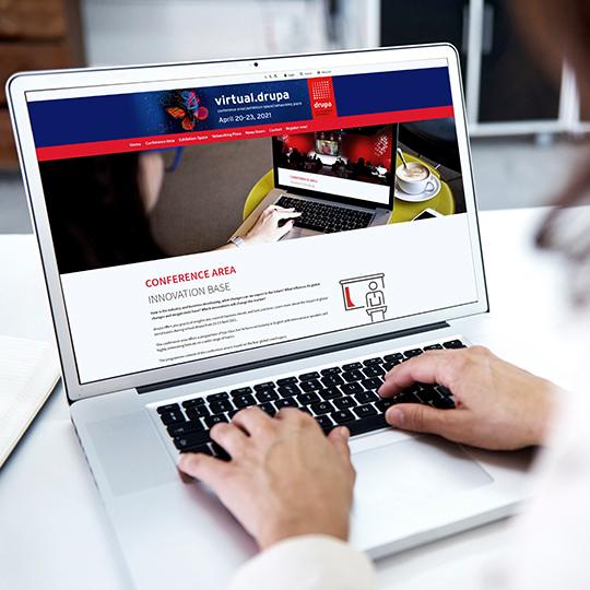 Be part of something special drupa web page